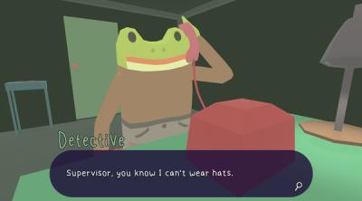 Screenshot of Frog Detective 2: The Case of the Invisible Wizard
