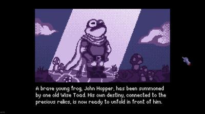 Screenshot of Frogbound: the Legend of Sir Hopper