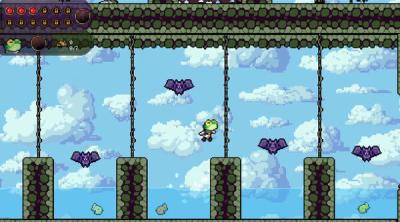 Screenshot of Frogbound: the Legend of Sir Hopper