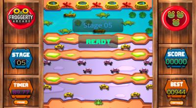 Screenshot of Froggerty Arcade
