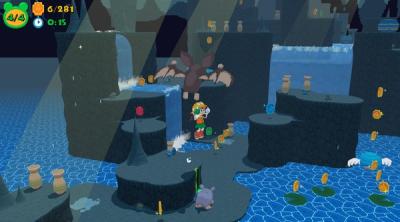 Screenshot of Frogun