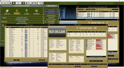 Screenshot of Front Office Football Eight