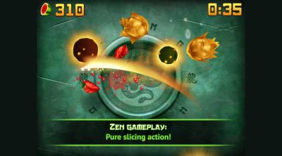 Screenshot of Fruit Ninja Classic