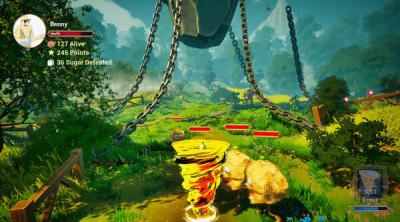Screenshot of Fruity Friendz Adventurez