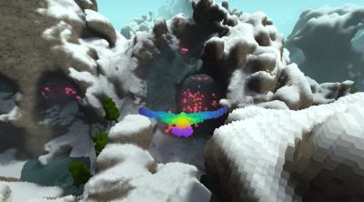 Screenshot of Fugl  Meditative bird flying game