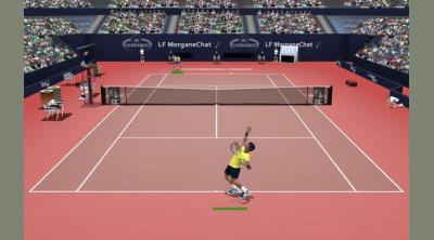 Screenshot of Full Ace Tennis Simulator