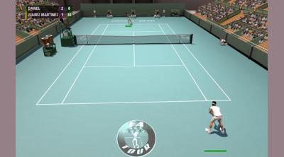 Screenshot of Full Ace Tennis Simulator