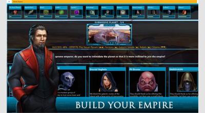 Screenshot of Galactic Emperor: Space Empire