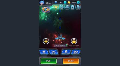 Screenshot of Galaxy Shooter