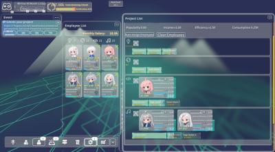 Screenshot of Game Tech Simulator