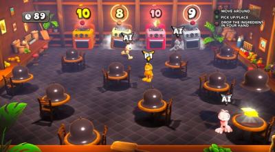 Screenshot of Garfield Lasagna Party