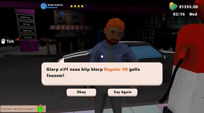 Screenshot of Gas Station Manager