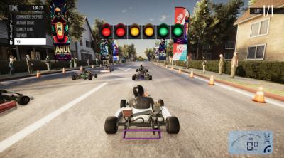 Screenshot of Gearhead Karting
