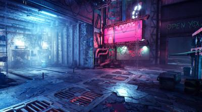 Screenshot of Ghostrunner