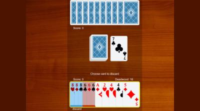 Screenshot of Gin Rummy JD