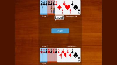 Screenshot of Gin Rummy JD