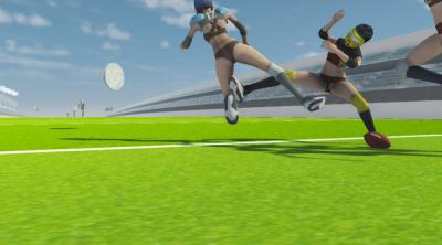 Screenshot of Girl Rugby Dash