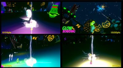 Screenshot of GlowBoarding