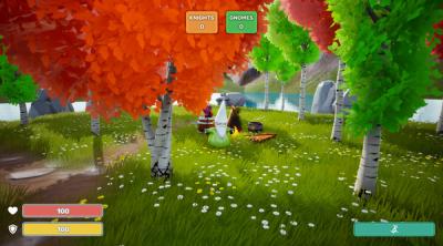 Screenshot of Gnomes vs Knights