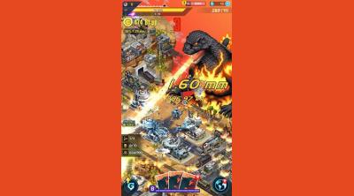 Screenshot of Godzilla Defense Force