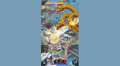 Screenshot of Godzilla Defense Force