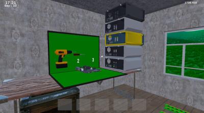 Screenshot of gold scrapping simulator