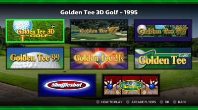 Screenshot of Golden Tee Arcade Classics