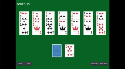 Screenshot of Golf Solitaire Simple