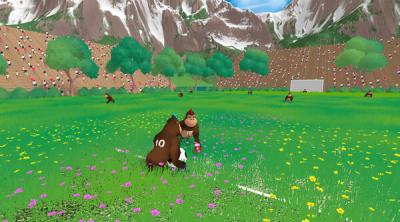 Screenshot of Gorilla Soccer