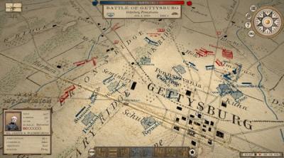 Screenshot of Grand Tactician: The Civil War 1861-1865