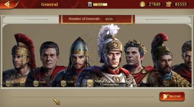 Screenshot of Great Conqueror: Rome