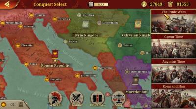 Screenshot of Great Conqueror: Rome