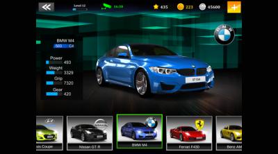 Screenshot of GT Club Drag Racing Car Game