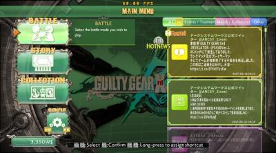 Screenshot of Guilty Gear Xrd: Rev 2