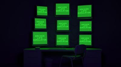 Screenshot of Hacker life simulator