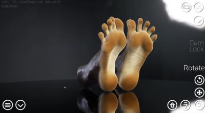 Screenshot of HAELE 3D - Feet Poser Lite