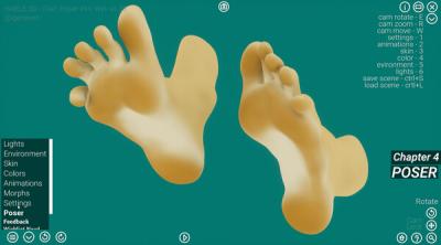 Capture d'écran de HAELE 3D - Feet Poser Pro