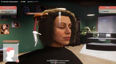 Screenshot of Hairdresser Simulator