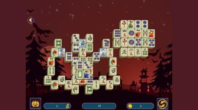 Screenshot of Halloween Night Mahjong 2