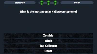 Screenshot of Halloween Sinister Trivia