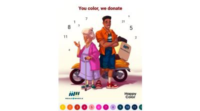 Screenshot of Happy Color Art Coloring Book