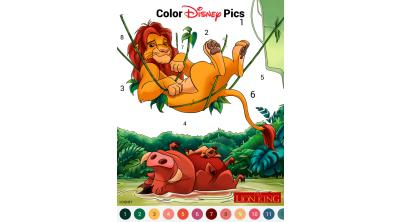 Screenshot of Happy Color by Numbers Game