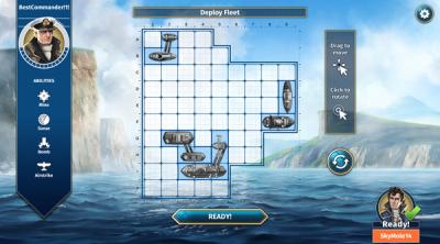 Screenshot of Hasbro's BATTLESHIP