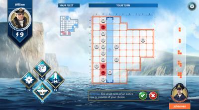 Screenshot of Hasbro's BATTLESHIP