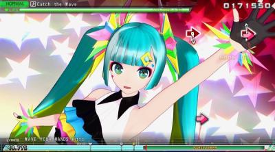 Capture d'écran de Hatsune Miku: Project DIVA Mega Mix+