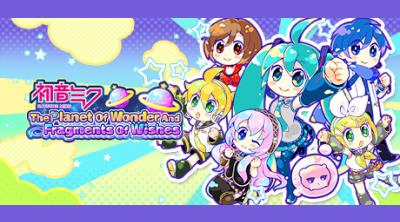 Logo of Hatsune Miku: The Planet of Wonder and Fragments of Wishes