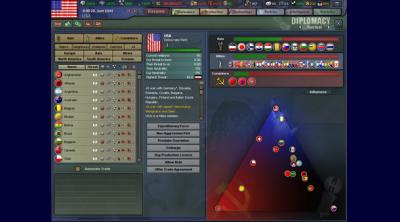 Capture d'écran de Hearts of Iron III