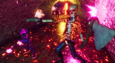 Screenshot of Hellfire Rampage VR