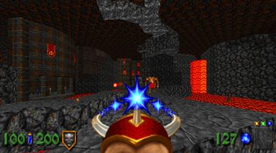 Screenshot of Heretic + Hexen