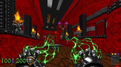 Screenshot of Heretic + Hexen